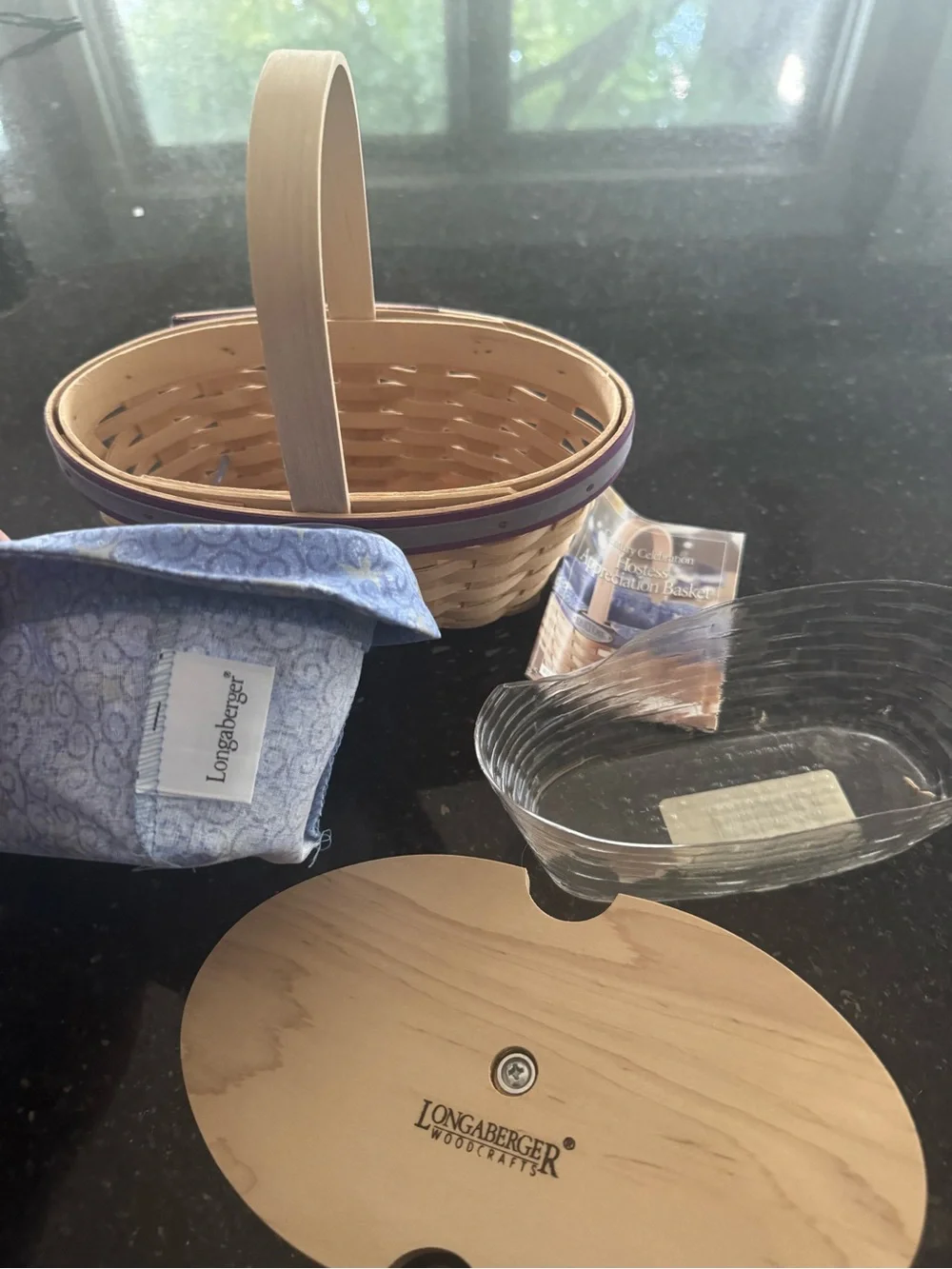 Longaberger Century Basket Entire Set! -2000